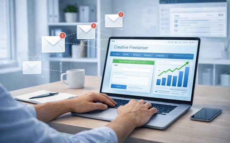 Site web d’indépendant générant des demandes clients via formulaire et SEO