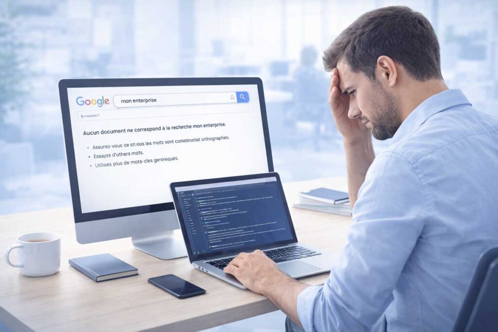 comment apparaître sur google site non visible résultats recherche