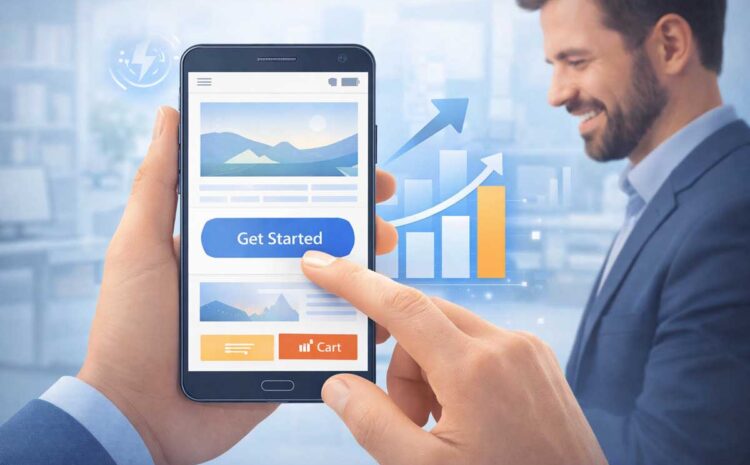 site web mobile optimise rapide conversion ux design moderne