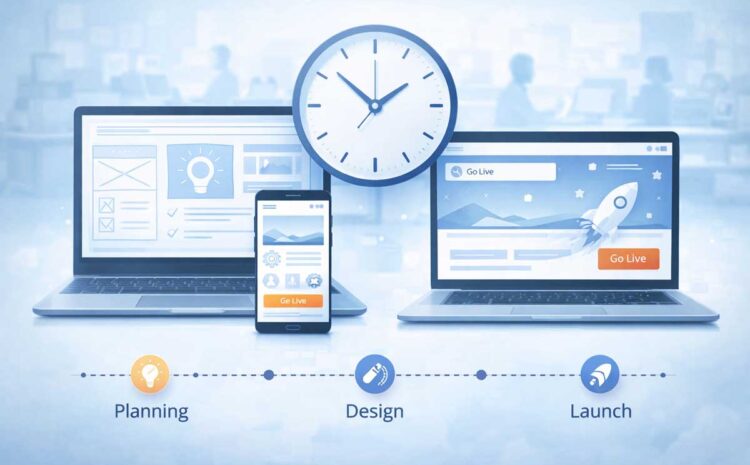 combien de temps creer site web delai creation site internet