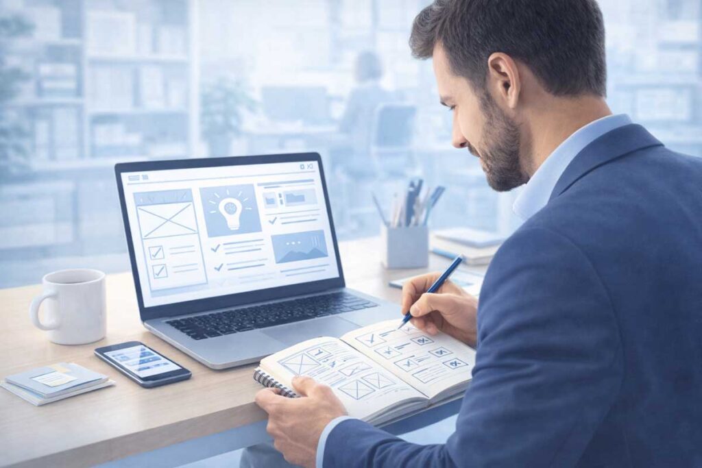 combien de temps creer site web planification projet site internet